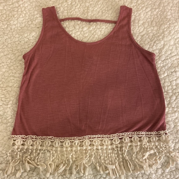 Bohemian cropped tank tops - Picture 4 of 5